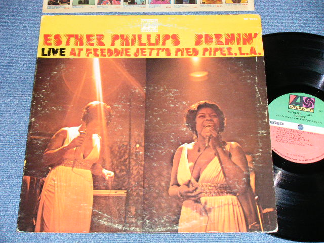 画像1: ESTHER PHILLIPS - BURNIN' : LIVE AT FREDDIE JETT'S PIED PIPER,L.A.  ( VG++/Ex++ ) / 1970 US ORIGINAL "1841 BROADWAY" Label Used LP 