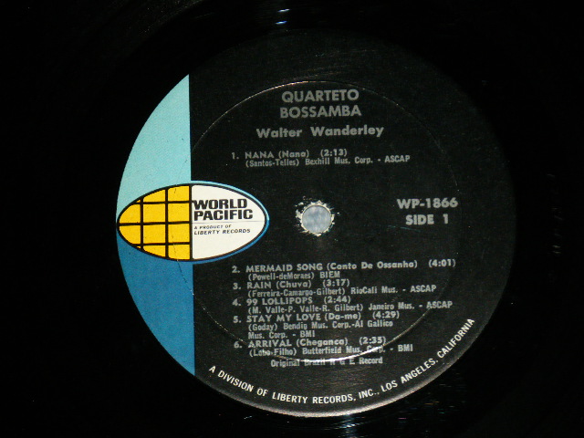 画像: WALTER WANDERLEY - QUARTETO BOSSAMBA ( Ex++/Ex+++)  / 1967 US AMERICA ORIGINAL  MONO Used LP