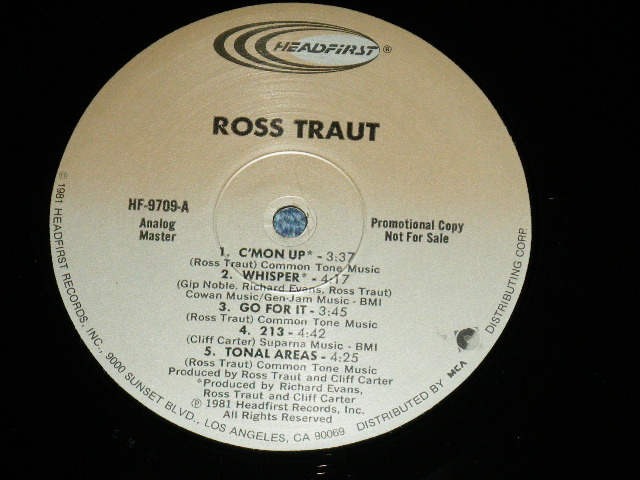 画像: ROSS TRAUT - ROSS TRAUT  ( Ex++/MINT- : Cut Out )   / 1981 US AMERICA ORIGINAL Used LP