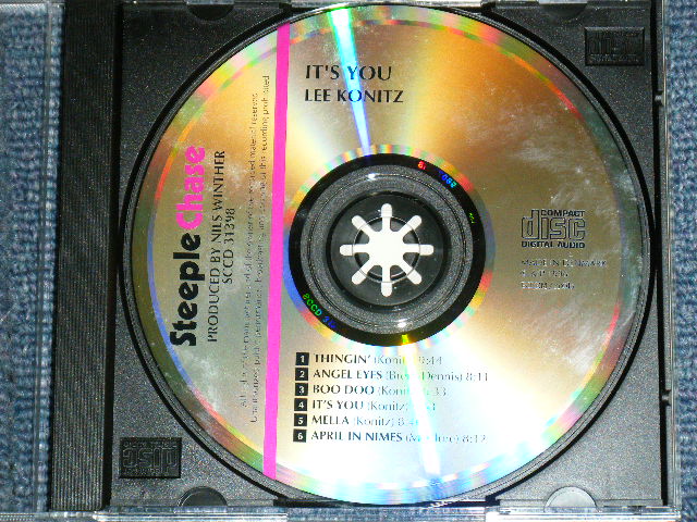 画像: LEE KONITZ - IT'S YOU ( MINT-/MINT ) / 1996 DENMARK CD+ 1997 JAPAN LINER & OBI Used CD 