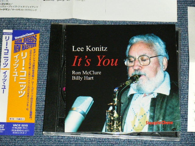画像1: LEE KONITZ - IT'S YOU ( MINT-/MINT ) / 1996 DENMARK CD+ 1997 JAPAN LINER & OBI Used CD 