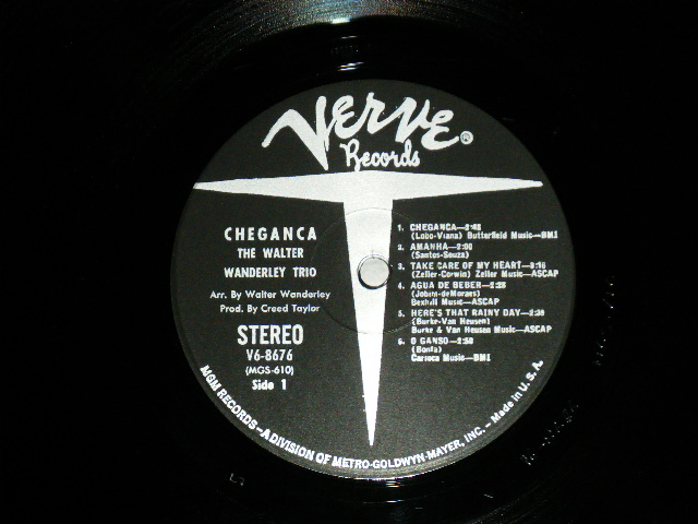画像: WALTER WANDERLEY - CHEGANCA ( Ex+++/Ex+++ B-6:Ex++ ) / 1966 US AMERICA ORIGINAL STEREO Used LP