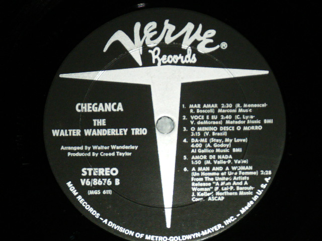 画像: WALTER WANDERLEY - CHEGANCA ( MINT-/MINT- ) / 1966 US AMERICA ORIGINAL STEREO Used LP