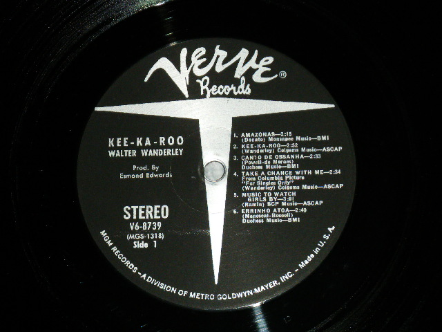 画像: WALTER WANDERLEY - KEE-KA-POO (Ex++/Ex++) / 1967 US AMERICA ORIGINAL STEREO Used LP