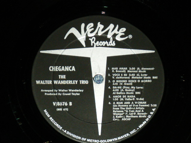 画像: WALTER WANDERLEY - CHEGANCA (Ex/MINT- :BB EDSP) / 1966 US AMERICA ORIGINAL　MOＮO Used LP