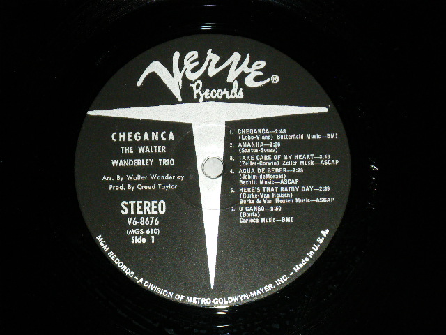 画像: WALTER WANDERLEY - CHEGANCA ( Ex+/Ex+++ B-6:Ex+ : BB ) / 1966 US AMERICA ORIGINAL STEREO Used LP