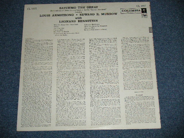画像: LOUIS ARMSTRONG - SATCHMO THE GREAT ( Ex+++/Ex+++ B-1:Ex++ )  / 1957 US AMERICA  ORIGINAL " 6 EYES with RED  LABEL" MONO Used LP  