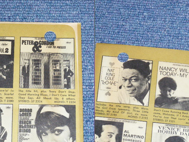 画像: NANCY WILSON  - GENTLE IS MY LIFE  ( Ex++/MINT- : BB Hole for PROMO  ) / 1965 US AMERICA ORIGINALMONO Used  LP