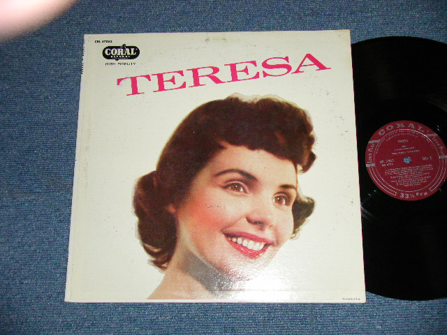 画像1: TERESA BREWER - TERESA ( Ex+/Ex+++ A-6:Ex )  / 1956 US AMERICA  ORIGINAL "MAROON Label" MONO Used LP