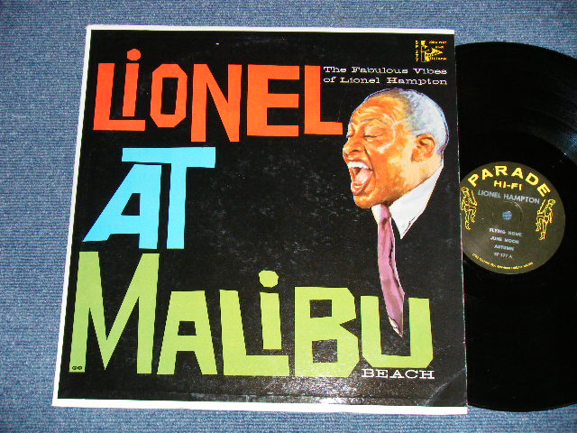 画像1: LIONEL HAMPTON - LIONEL AT MALIBU BEACH   ( Ex++/Ex+++ )  / 1961 US AMERICA ORIGINAL STEREO Used  LP