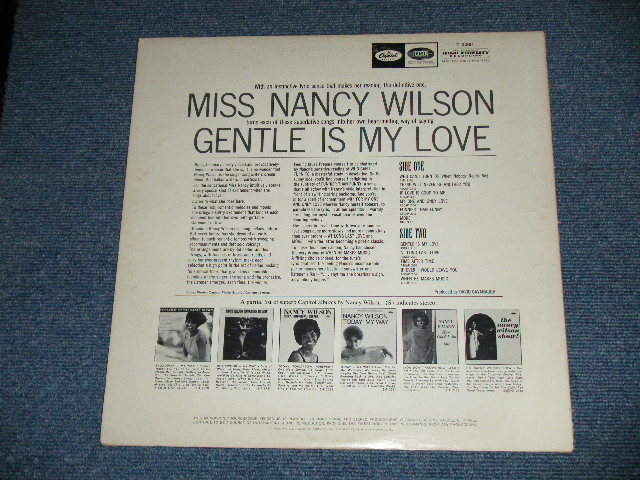 画像: NANCY WILSON  - GENTLE IS MY LIFE  ( Ex/Ex+++ A-3:Ex+ )   ) / 1965 US AMERICA ORIGINALMONO Used  LP