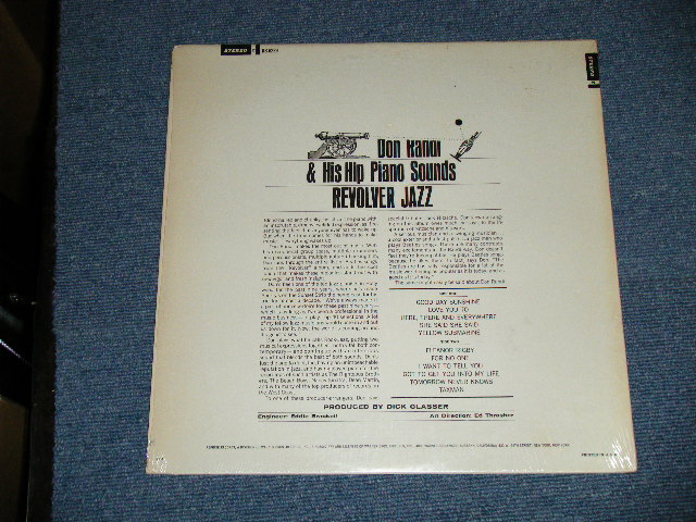 画像: DON RANDI TRIO - REVOLVER  JAZZ ( Prod.by DICK GLASSER )( JACK NITZSCHE ) (JAZZY Cover of The BEATLES SONGS)   ( MINT-/Ex+++ Looks:Ex++ )   / 1966 US AMERICA ORIGINAL "3-COLOR Label" STEREO Used LP 