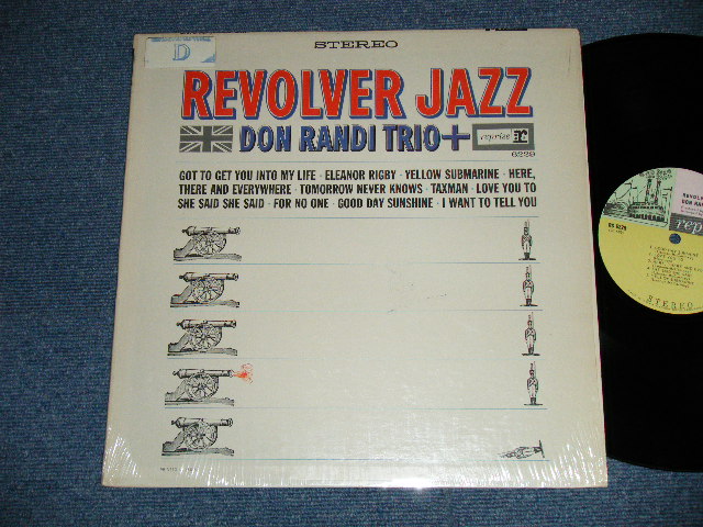 画像1: DON RANDI TRIO - REVOLVER  JAZZ ( Prod.by DICK GLASSER )( JACK NITZSCHE ) (JAZZY Cover of The BEATLES SONGS)   ( MINT-/Ex+++ Looks:Ex++ )   / 1966 US AMERICA ORIGINAL "3-COLOR Label" STEREO Used LP 