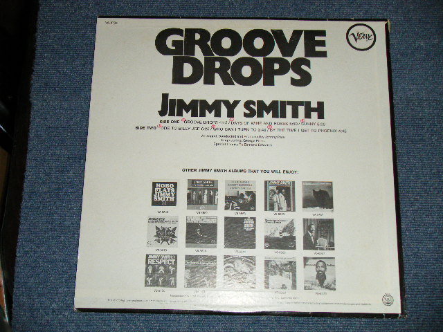 画像: JIMMY SMITH -  GROOVE DROPS ( Ex+/Ex+++ ) / 1970 US AMERICA   ORIGINAL  Used LP  