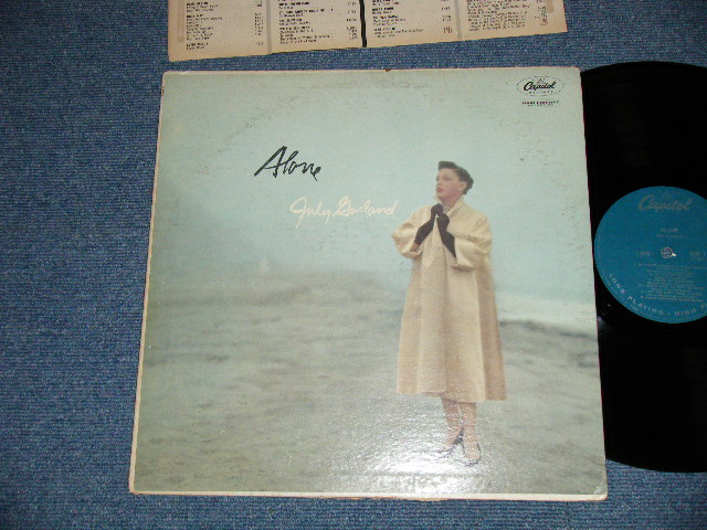 画像1: JUDY GARLAND - ALONE ( Ex/Ex )  / 1957 US AMERICA  ORIGINAL"TURQUOISE Label" MONO Used LP  