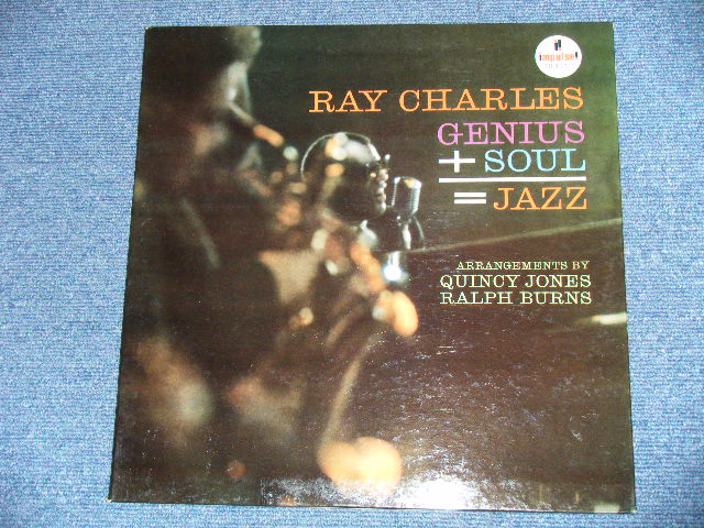 画像: RAY CHARLES - GENIUS+SOUL=JAZZ  (Ex++/Ex+++: EDSP ) / 1961  US AMERICA ORIGINAL STEREO Used LP
