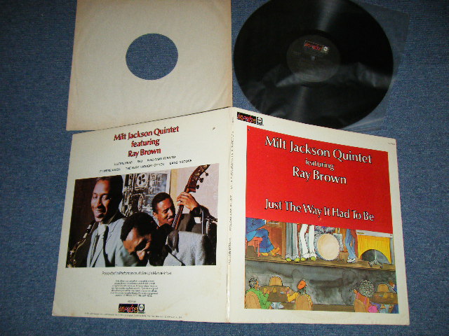 画像1: MILT JACKSON QUARTET ( MODERN JAZZ QUARTET)   -  JUST THE WAY ( Ex++/Ex+++ : BB )  /  1973  US AMERICA ORIGINAL Used LP 