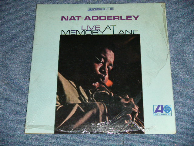 画像: NAT ADDERLEY - LIVE AT MEMORY LANE ( MINT-/Ex++ ) / 1967  US AMERICA ORIGINAL STEREO 1st Press "GREEN & BLUE Label"   Used LP 