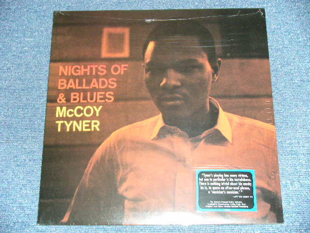 画像1: McCOY TYNER - NIGHTS OF BALLADS & BLUES   ( SEALED ) / US AMERICA "180 gram Heavy Weight"  "BRAND NEW SEALED"  LP 