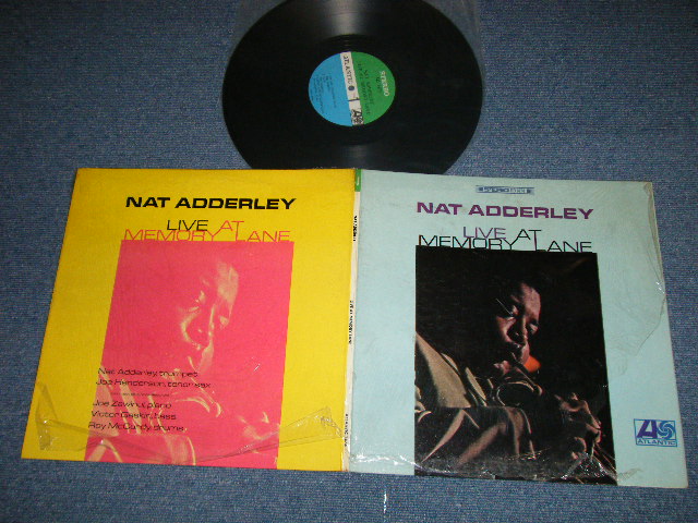 画像1: NAT ADDERLEY - LIVE AT MEMORY LANE ( MINT-/Ex++ ) / 1967  US AMERICA ORIGINAL STEREO 1st Press "GREEN & BLUE Label"   Used LP 