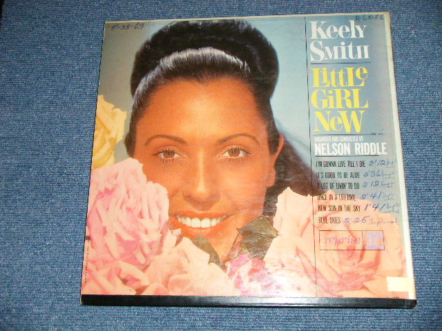 画像: KEELY SMITH -  LITTLE GIRL BLUE : with NELSON RIDDLE ( Ex/Ex+ Looks:Ex++ )  / 1963 US AMERICA ORIGINAL "WHITE LABEL PROMO" Mono  Used LP 