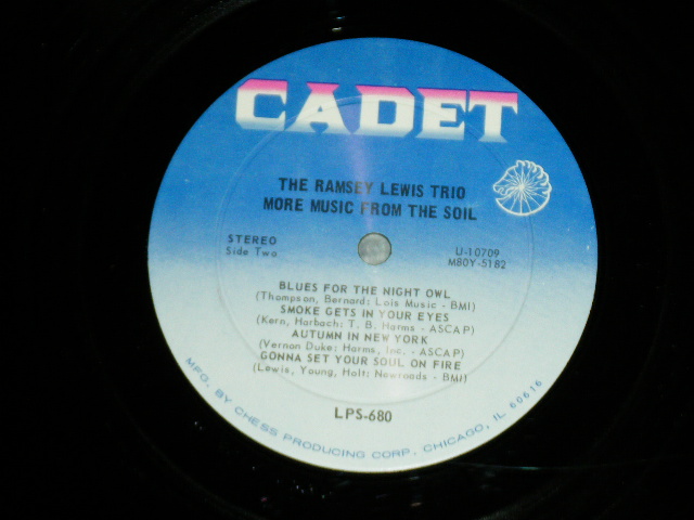 画像: RAMSEY LEWIS TRIO -   MORE MUSIC FROM THE SOIL ( Ex+/Ex+++)  / 1964 US AMERICA ORIGINAL STEREO Used  LP