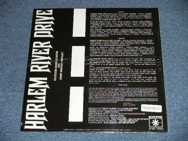 画像: HARLEM RIVER DRIVE feat. EDDIE PALMIERI - HARLEM RIVER DRIVE ( SEALED) / 1990's? US AMERICA  REISSUE "Brand New SEALED" LP