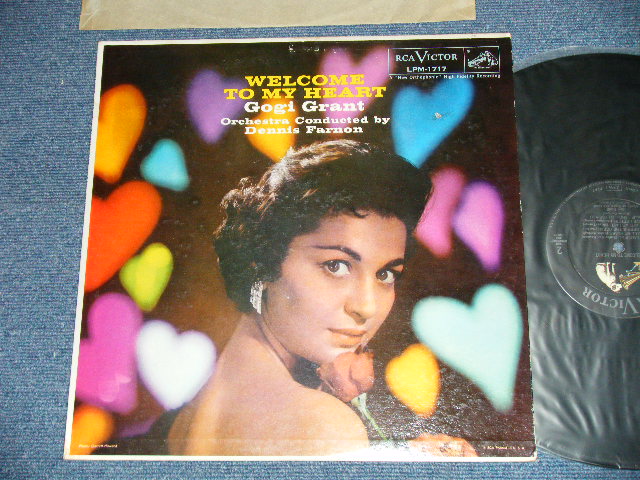 画像1: GOGI GRANT - WELCOME TO MY HEART(Ex+/Ex+++ Looks:MINT-)  / 1958 US AMERICA ORIGINAL MONO Used  LP
