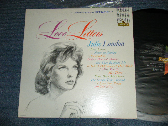 画像1: JULIE LONDON - LOVE LETTERS ( Ex+++/MINT- B-2,3:Ex++ ) ) /1962 US AMERICA ORIGINAL STEREO Used LP