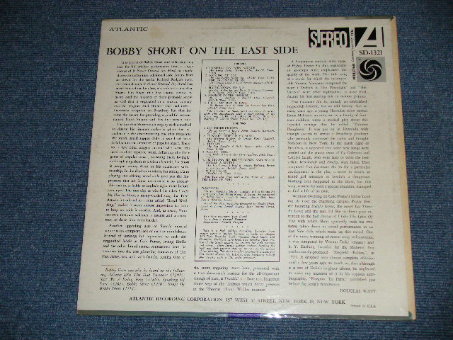 画像: BOBBY SHORT - ON THE EAST SIDE ( MINT-/Ex+++)   /  1960 US AMERICA ORIGINAL 1st Press "GREEN Label" MONO  Used LP 
