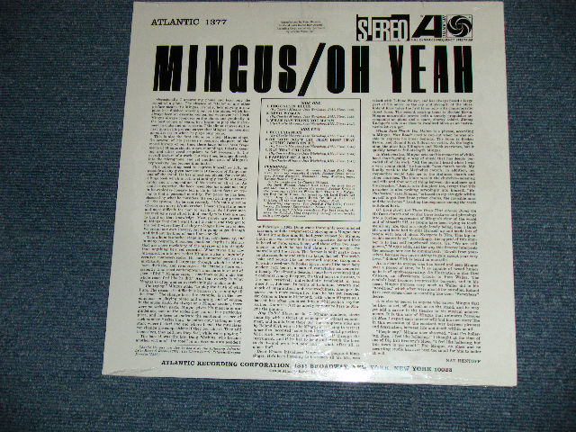 画像: CHARLES CHARLIE MINGUS - OH YEAH (SEALED) /  US AMERICA Reissue " BRAND NEW SEALED" LP 