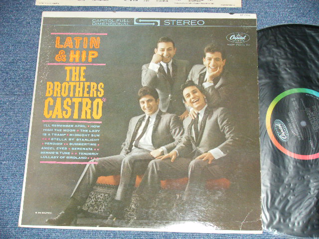画像1: The BROTHER SCASTRO ( from MEXICO )  - LATIN & HIP ( Ex++/Ex+++ )  / 1982 US AMERICA ORIGINAL "BLACK with RAINBOW Ring LOGO on Top Label"  STEREO  Used LP