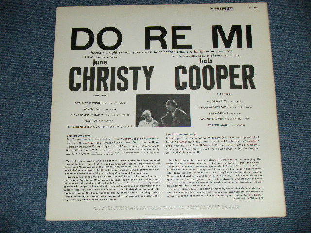 画像: JUNE CHRISTY -  DO RE MI  ( Ex++/MINT-) / 1961 US AMERICA ORIGINAL 1st press "BLACK with RAINBOW & LOGO on LEFT Label" MONO Used LP 
