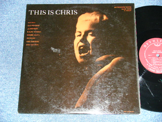 画像1: CHRIS CONNOR -THIS IS CHRIS ( Ex++,Ex+/Ex++ Looks: Ex  ) / 1955 US AMERICA ORIGINAL 1st press "Maroon Label" MONO Used LP 