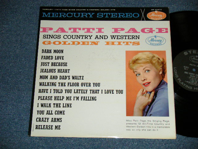 画像1: PATTI PAGE - SINGS COUNTRY AND WESTERN GOLDEN HITS ( Ex++/Ex++ )  /1961 US AMERICA ORIGINAL STEREO Used LP