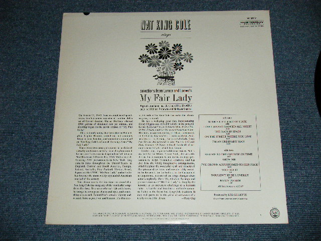 画像: NAT KING COLE  - MY FAIR LADY  (MINT-/Ex+++ Looks:MINT-) / 1964 US AMERICA ORIGINAL 1st Press "BLACK with RAINBOW Band with CAPITOL Logo on TOP Label"  MONO  Used LP