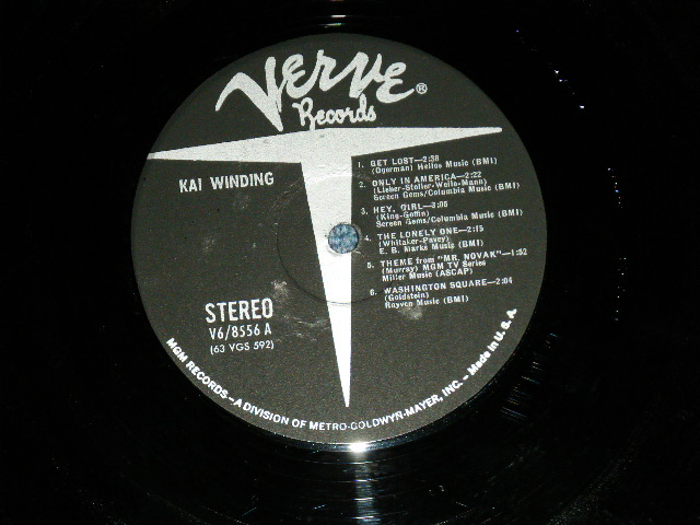 画像: KAI WINDING - KAI WINDING ( Ex++/Ex+++ ) / 1963 US AMERICA  ORIGINAL STEREO Used LP  