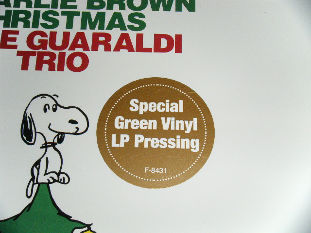 画像: VINCE GUARALDI TRIO - A CHARLIE BROWN CHRISTMAS ( SEALED)  /   US AMERICA REISSUE "GREEN WAX VINYL" "BRAND NEW SEALED# LP