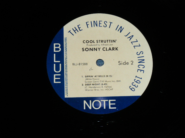 画像: SONNY CLARK - COOL STRUTTIN'  ( NEW OLD STYLE  Label ) ( MINT-/MINT-)   / 1987 Version US AMERICA REISSUE STEREO Used LP 