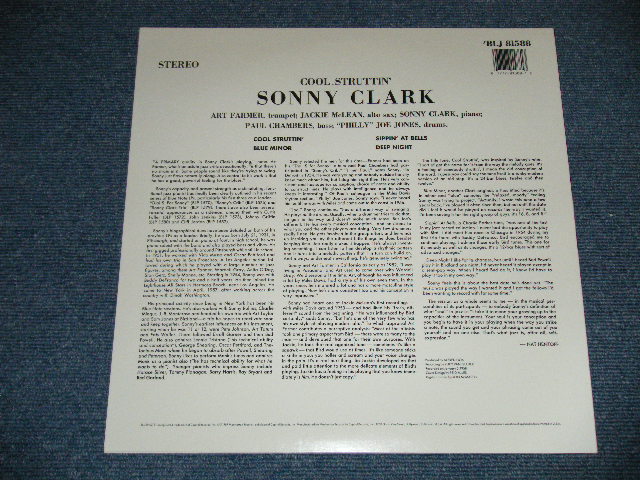 画像: SONNY CLARK - COOL STRUTTIN'  ( NEW OLD STYLE  Label ) ( MINT-/MINT-)   / 1987 Version US AMERICA REISSUE STEREO Used LP 