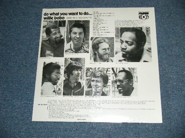 画像: WILLIE BOBO - DO WHAT YOU WANT TO DO ...  ( SEALED ) /  US AMERICA REISSUE "BRAND NEW SEALED"  LP 