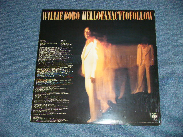 画像: WILLIE BOBO - HELLOFANACTTOFOLLOW  ( SEALED ) /  US AMERICA REISSUE "BRAND NEW SEALED"  LP 