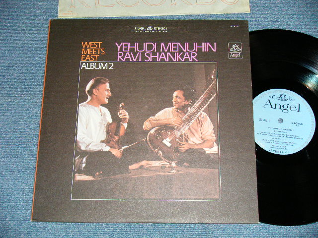 画像1: RAVI SHANKAR / YAHUDI MENUHIN - WEST MEETS EAST ALBUM 2 ( Ex+++/Ex+++): EDSP   / 1968 US AMERICA  ORIGINAL Used LP