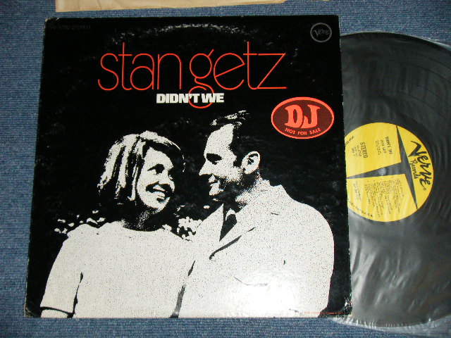 画像1: STAN GETZ  - DIDN'T WE ( Ex+/Ex+++,Ex : TEAROBC)  / 1969 US AMERICA ORIGINAL "YELLOW LABEL PROMO" STEREO  Used LP