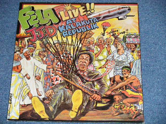 画像: FELA ANIKULAPO KUTI& AFRICA 70 - J.J.D. LIVE AT KALAKUTA REPUBLIK  ( Ex++/Ex+++ ) / 1997 FRANCE  REISSUE Used  LP 