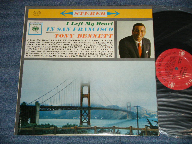 画像1: TONY BENNETT - I LEFT  HEART IN SAN FRANCISCO (Ex++/Ex+++ :Looks:Ex+) / 1962 US AMERICA ORIGINAL "360 SOUND in BLACK Label" STEREO Used LP 