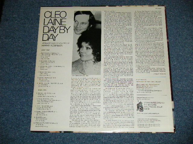 画像: CLEO LAINE - DAY BY DAY ( Ex++/Ex++ : EDSP )   / 1973  US AMERICA ORIGINAL Used LP 