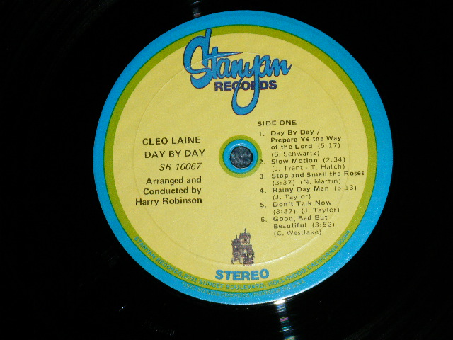 画像: CLEO LAINE - DAY BY DAY ( Ex++/Ex++ : EDSP )   / 1973  US AMERICA ORIGINAL Used LP 