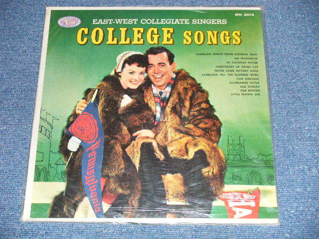 画像1: EAST-WEST COLLEGIATE SINGERS - COLLEGE SONGS  ( SEALED)  / 1950's ?  US AMERICA ORIGINAL "BRAND NEW SEALED" LP