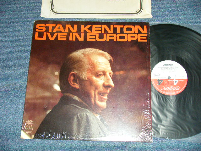 画像1: STAN KENTON - LIVE IN EUROPE ( MINT-/MINT-) /1977 US ORIGINAL Jacket + UK EXPORT Record  Used LP 
